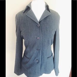 The Limited grey stretch blazer.